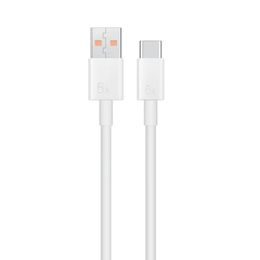 Datový a nabíjecí kabel USB C (max 66W) bílý Huawei SuperCharge