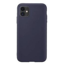 Obal / kryt pre Huawei P40 tmavomodrý - silikónový
