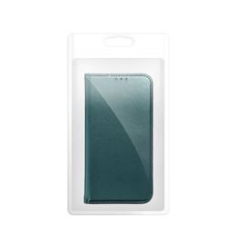 Pouzdro / obal na Apple iPhone 14 Plus zelené - knížkové Smart magneto