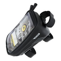 držiak na bicykel pre mobilný telefón - vnútorný rozmer 7 cm x 13,7 cm veľkosť M