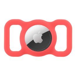 Pouzdro na Apple AirTag pro domácího mazlíčka - Tactical AirTag Beam Collar červený
