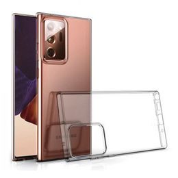 Obal / kryt na Samsung Galaxy Note 20 priehľadný - Ultra Slim 0,5 mm