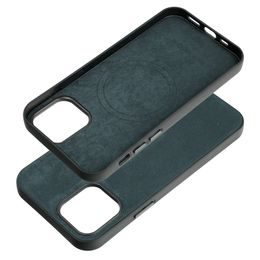 Obal / kryt na Apple iPhone 12 černý - Sillicone Mag Cover