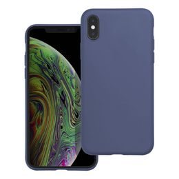 Obal / kryt na Apple iPhone X / XS modrý - MATT