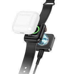 Indukční nabíječka kompatibilní s Apple Watch 2,5W, černá - HOCO CW55