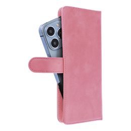 Pouzdro / obal univerzální velikost L růžové - knížkové Univerzal book case COMMON