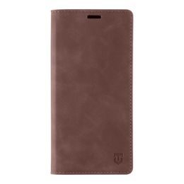 Pouzdro / obal na Motorola G71 hnědé - knížkové Tactical Xproof