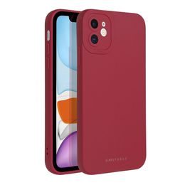 Pouzdro / obal na Apple iPhone 11 červený - knížkový LUNA Book Carbon