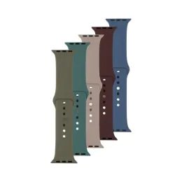 Set silikonových řemínků pro Apple Watch 42/44/45/49 mm - Fixed