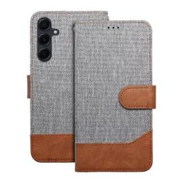 Pouzdro / obal na Huawei P30 Pro šedé - knížkové JEANS