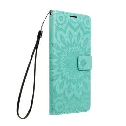 Pouzdro / obal na Motorola G56 mandala tyrkisové - knížkové MEZZO