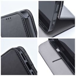 Pouzdro / obal na Samsung Galaxy A55 5G modré - knížkové LUNA Book Carbon