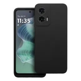 Obal / kryt na Motorola G35 5G černý - SILICONE 2mm
