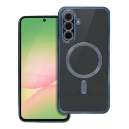 Obal / kryt na Samsung Galaxy A56 modrý s MagSafe - Electro Mag