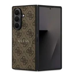 Obal / kryt na Samsung Galaxy Z Fold7 hnědý - GUESS