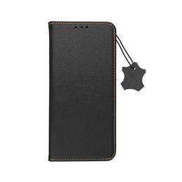 Puzdro / obal na Xiaomi Redmi Note 12 PRO Plus 5G čierne - kniha Kožené puzdro SMART PRO