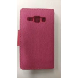 Pouzdro / obal na Samsung Galaxy J1 růžové - knížkové Fancy Diary