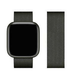 Síťovaný nerezový řemínek pro Apple Watch 38/40/41mm zelený - FORCELL