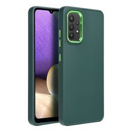 Obal / kryt na Samsung Galaxy A32 LTE (4G) zelené - FRAME