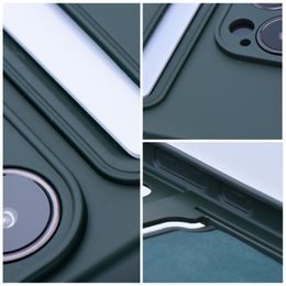 Obal / kryt na Apple iPhone 15 Pro Max titanově šedý - COLOR EDGE MAG COVER