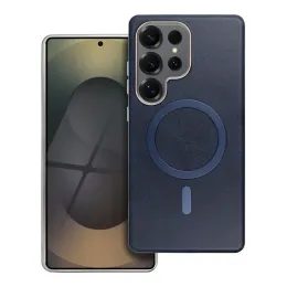 Obal / kryt na Samsung Galaxy A37 modrý - Gentleman Mag Cover