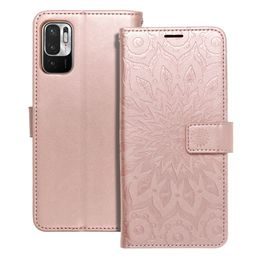Puzdro / obal pre Xiaomi Redmi Note 10 5G / Poco M3 Pro / Poco M3 Pro 5G ružové - book Forcell MEZZO