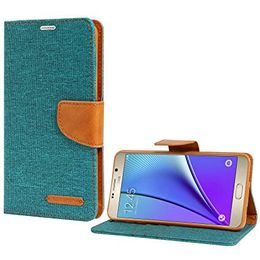 Puzdro / obal pre Samsung Galaxy A510 zelený - kniha CANVAS