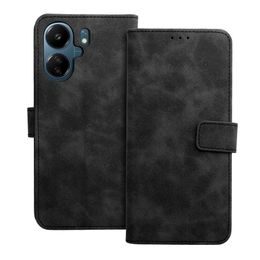 Pouzdro / obal na Xiaomi Redmi 13C černé - knížkové TENDER Book