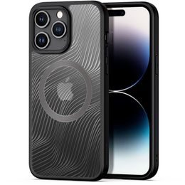 Obal / kryt na Apple iPhone 15 Pro Max černý - DUX DUCIS Aimo Mag MagSafe