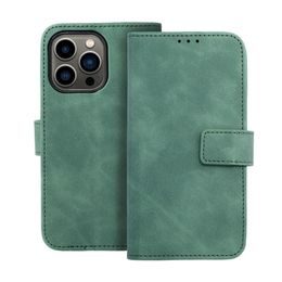Pouzdro / obal na Apple iPhone 13 Pro černý - knížkové Canvas Book Case