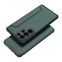 Pouzdro / obal na Samsung Galaxy A57 zelené - knížkové Razor