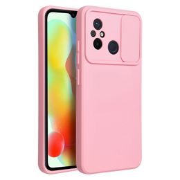 Obal / kryt na Xiaomi Redmi 12C ružový - SLIDE Case