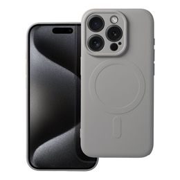 Obal / kryt na Apple iPhone 15 PRO šedý - MagCover