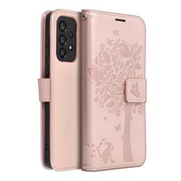 Puzdro / obal pre Samsung Galaxy A33 5G hnedé - kniha Forcell Tender