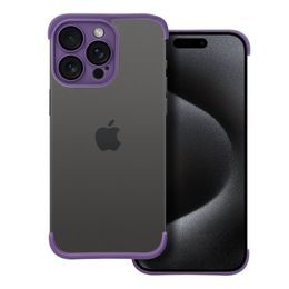 Obal / kryt na Apple iPhone 15 Pro Max fialové - MINI BUMPERS