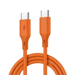 Datový / nabíjecí kabel USB-A/USB-C 1m žlutý - Tactical Fat Man