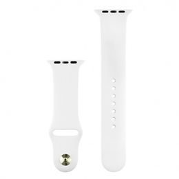 Silikonový řemínek pro Apple Watch 42/44/45mm bílý - COTECi