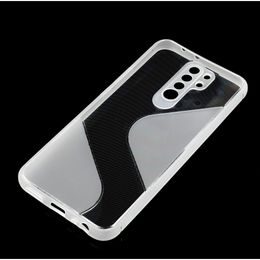 Obal / kryt na Xiaomi Redmi 9 průhledný - Forcell S-Case