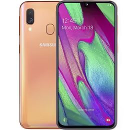 Samsung Galaxy A40 Dual SIM oranžový - použitý (A+)