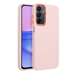 Obal / kryt na Samsung Galaxy A15 ružový - FRAME