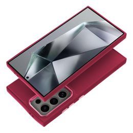 Obal / kryt na Samsung Galaxy A14 červený - Frame Case