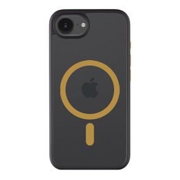 Obal / kryt na Apple iPhone 16e černý / žlutý - Tactical MagForce Hyperstealth 2.0
