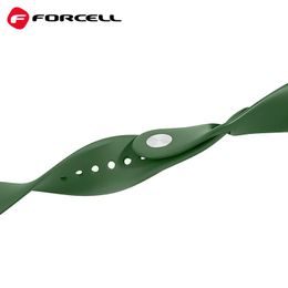 Silikonový řemínek na hodinky 20mm, bílý - tactical 436 Clasic
