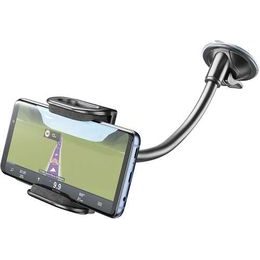 Držák do auta s přísavkou Cellularline Pilot Flexi černý