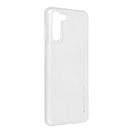 Obal / kryt na Samsung Galaxy S21 Plus stříbrný - i-Jelly Case Mercury