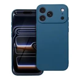 Obal / kryt na Apple iPhone 17 Pro Max modrý - Matt Case