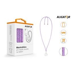 Šnůra pro mob. tel. černá - Aligator