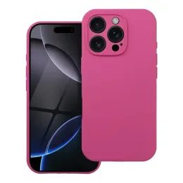 Obal / kryt na Apple iPhone 15 růžový - Silicone 2mm