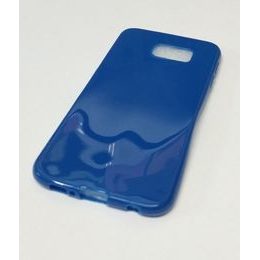 Obal / kryt pre Samsung Galaxy S6 tmavomodrý - Jelly Bright 0,3 mm