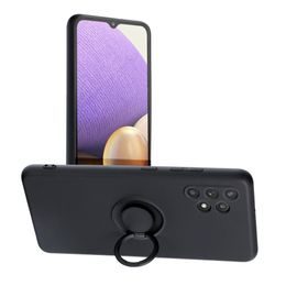 Obal / kryt na Samsung Galaxy A32 LTE ( 4G ) černý - Forcell SILICONE RING